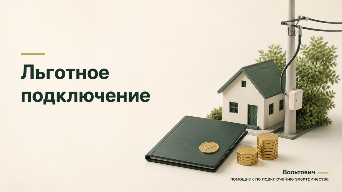 Льготное подключение дома к электрическим сетям: заявление, линия электропередачи и сниженная плата