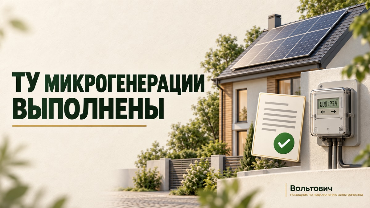 Электрик проверяет двунаправленный счётчик у дома с солнечными панелями после выполнения технических условий
